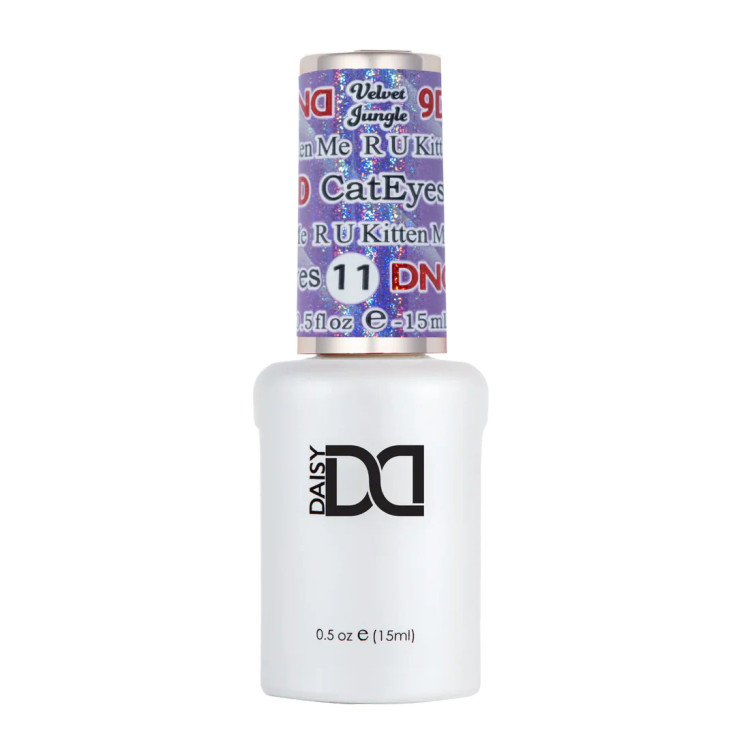 DND Gel Velvet Jungle Cat Eye .5oz, #11 R U Kitten Me 