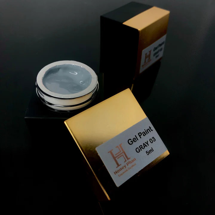Honey Nail Secret Pro Gel Paint 5ml - 03 Gray 