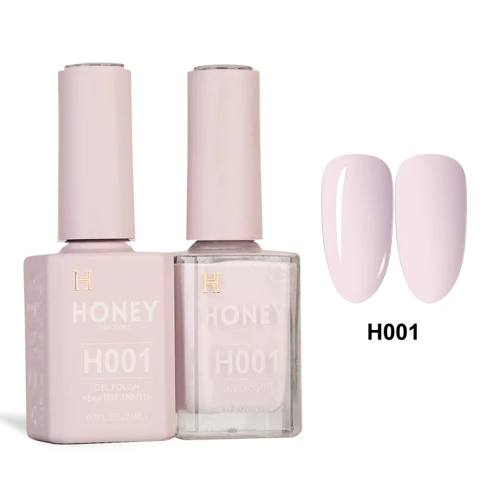 Honey Nail Secret - Honey Bee Gel & Lacquer, #001
