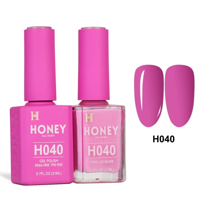 Honey Nail Secret - Honey Sunshine Gel & Lacquer, #040