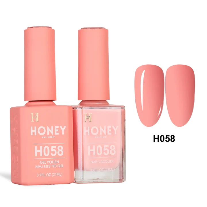 Honey Nail Secret - Honey Sunshine Gel & Lacquer, #058