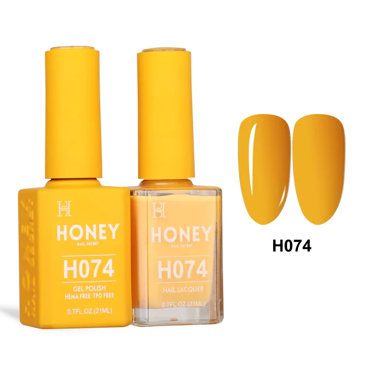 Honey Nail Secret - Honey Maple Gel & Lacquer, #074