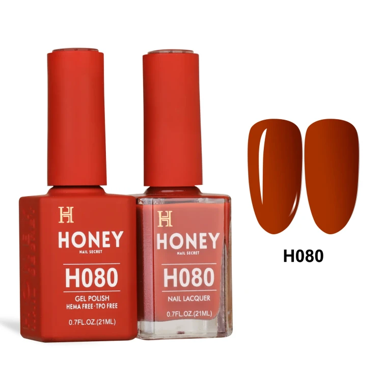 Honey Nail Secret - Honey Maple Gel & Lacquer, #080