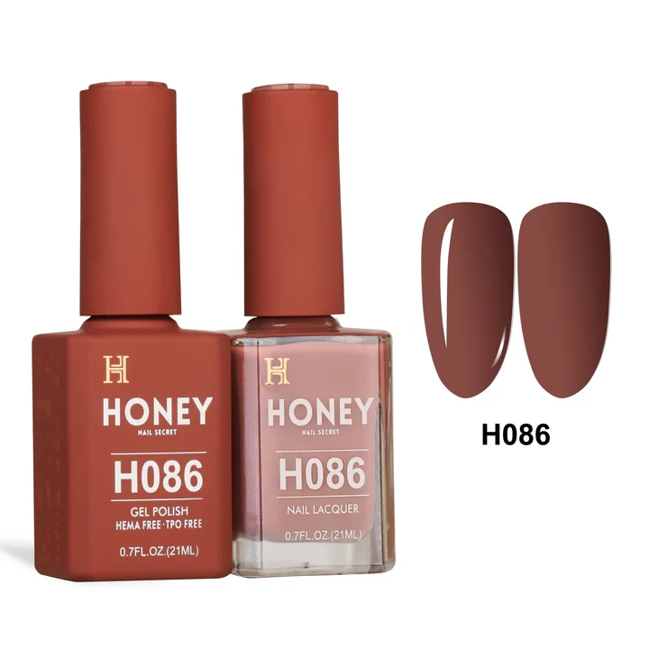 Honey Nail Secret - Honey Maple Gel & Lacquer, #086