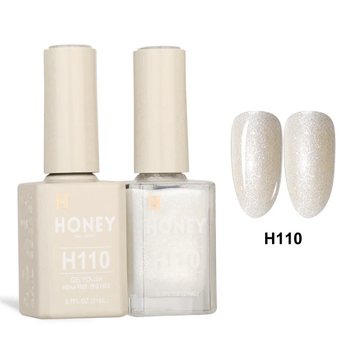 Honey Nail Secret - Honey Frosted Gel & Lacquer, #110