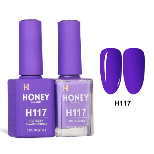 Honey Nail Secret - Honey Frosted Gel & Lacquer, #117