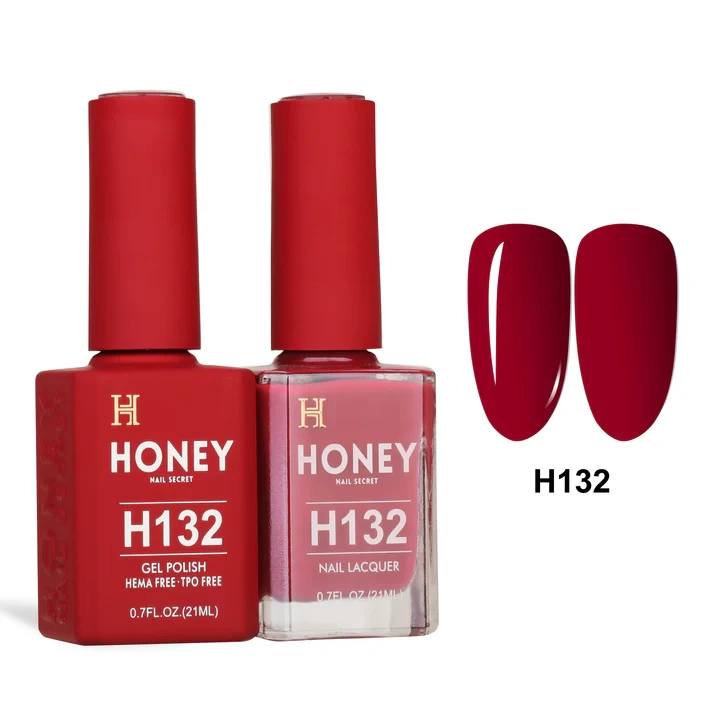 Honey Nail Secret - Honey Frosted Gel & Lacquer, #132