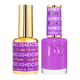 DND DC Matching Duo .5oz, #024 PURPLE FLOWER