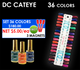 Whole Set 36 Colors (#01 - #36) - Get Free Sample Tip Set & 3 DND Magnets