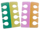 Toe Separators Multi Color - 100 Pairs (PE)