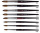 Acrylic Nail Brushes #8  to #22 (Prices change by size options below)