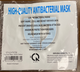 Fabric 2-Ply Antibacterial Face Mask, Pre Pack of 50 Pcs