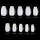 Cre8tions Tip Box/500pcs -  08 Natural Short Coffin