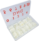 DND Natural Tip Box/550pc ( 11 Size: #0-#10)