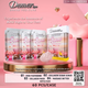 Demer 4-Step Pedicure Case/60, Rose