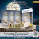 Demer 4-Step Pedicure Case/60, Luna