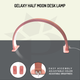 Wavegel Premium Half Moon Lamp (No Diamonds) - Pink