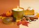 L'Fem 8oz Massage Candle - Pumpkin Cheesecake