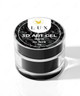 L.U.X 3D Art Gel Design 15g, White No-Wipe 