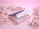 L'Fem Tealight Candle Box/72pcs, Japanese Cherry Blossom 