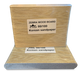 PND Manicure File Zebra Wood Board 5" Pack/50 - Choose (80/80, 80/100, 100/180) 