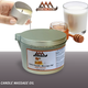 Pyramid Massage Candle 4oz Jar, Milk Honey 