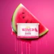 GiGi Hard Wax 14oz #43388 Watermelon, Prepacked Case/24
