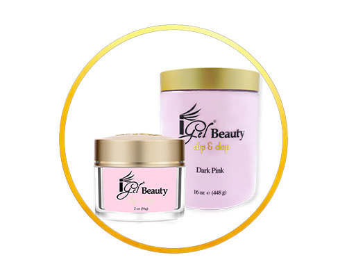 iGel Dip & Dap Powder Pink & White