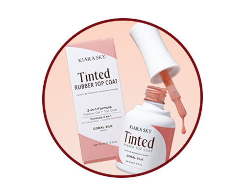 Kiara Sky Tinted Rubber Top Coat
