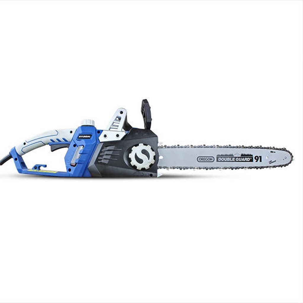 Hyundai 2400W / 230V 16" Corded Electric Chainsaw | HYC2400E: REFURBISHED