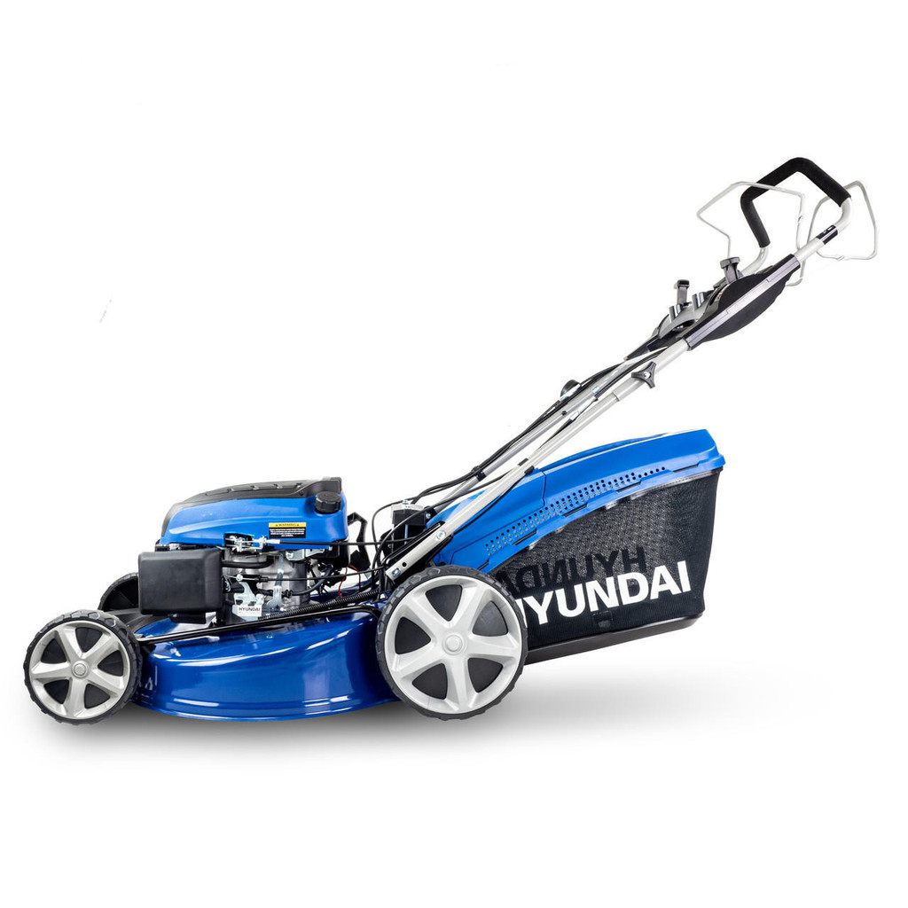 Hyundai 22”/56cm 196cc 4-in-1 Electric-Start Self-Propelled Petrol Lawnmower | HYM560SPE