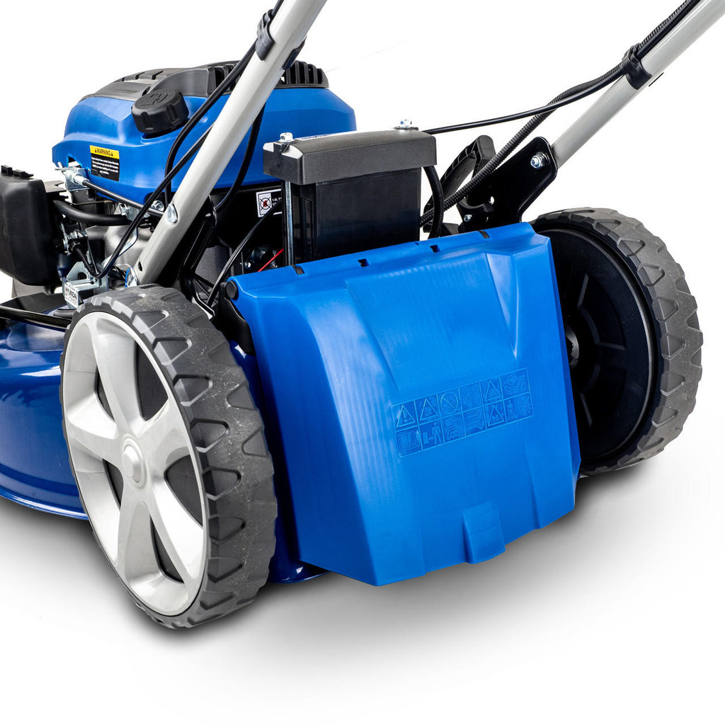 Hyundai 22”/56cm 196cc 4-in-1 Electric-Start Self-Propelled Petrol Lawnmower | HYM560SPE