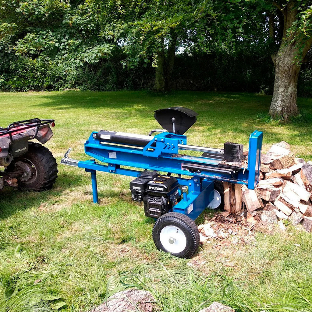 Hyundai HYLS25000T 7hp 25 Tonne Horizontal and Vertical Petrol Log Splitter: REFURBISHED