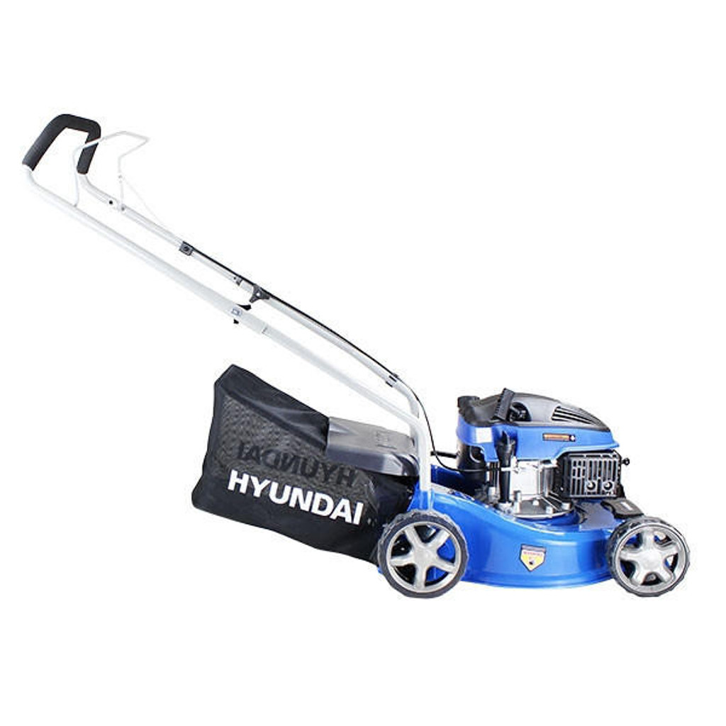 Hyundai Petrol Lawnmower 79cc 400mm Push Rotary | HYM400P: REFURBISHED