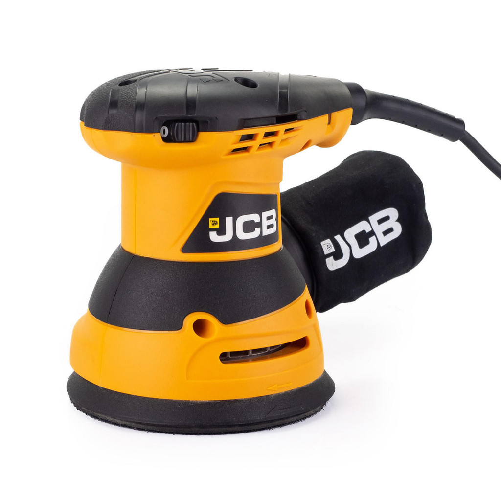 JCB Corded Electric Random Orbital Sander 125mm 240W | 21-RO125