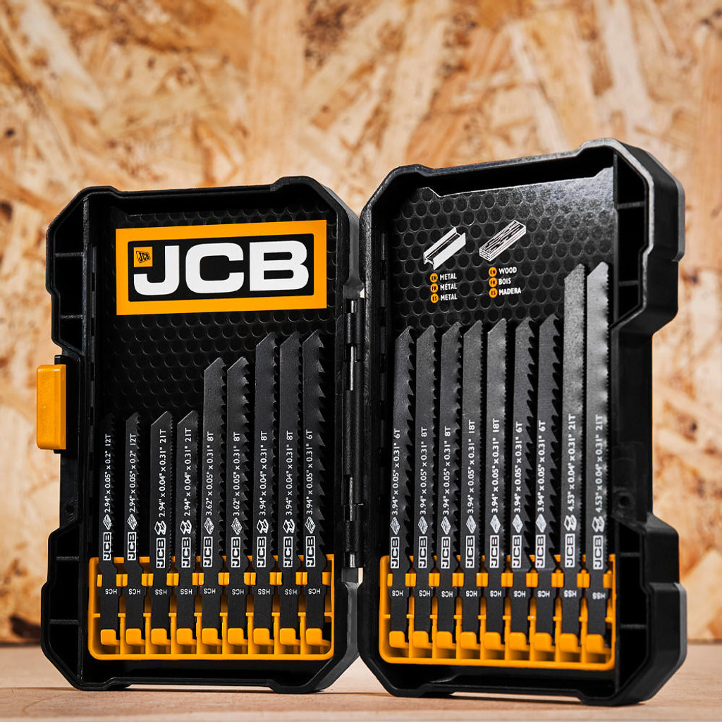 JCB 18 Piece Jigsaw Blade Kit | JCB-PTA-JS18