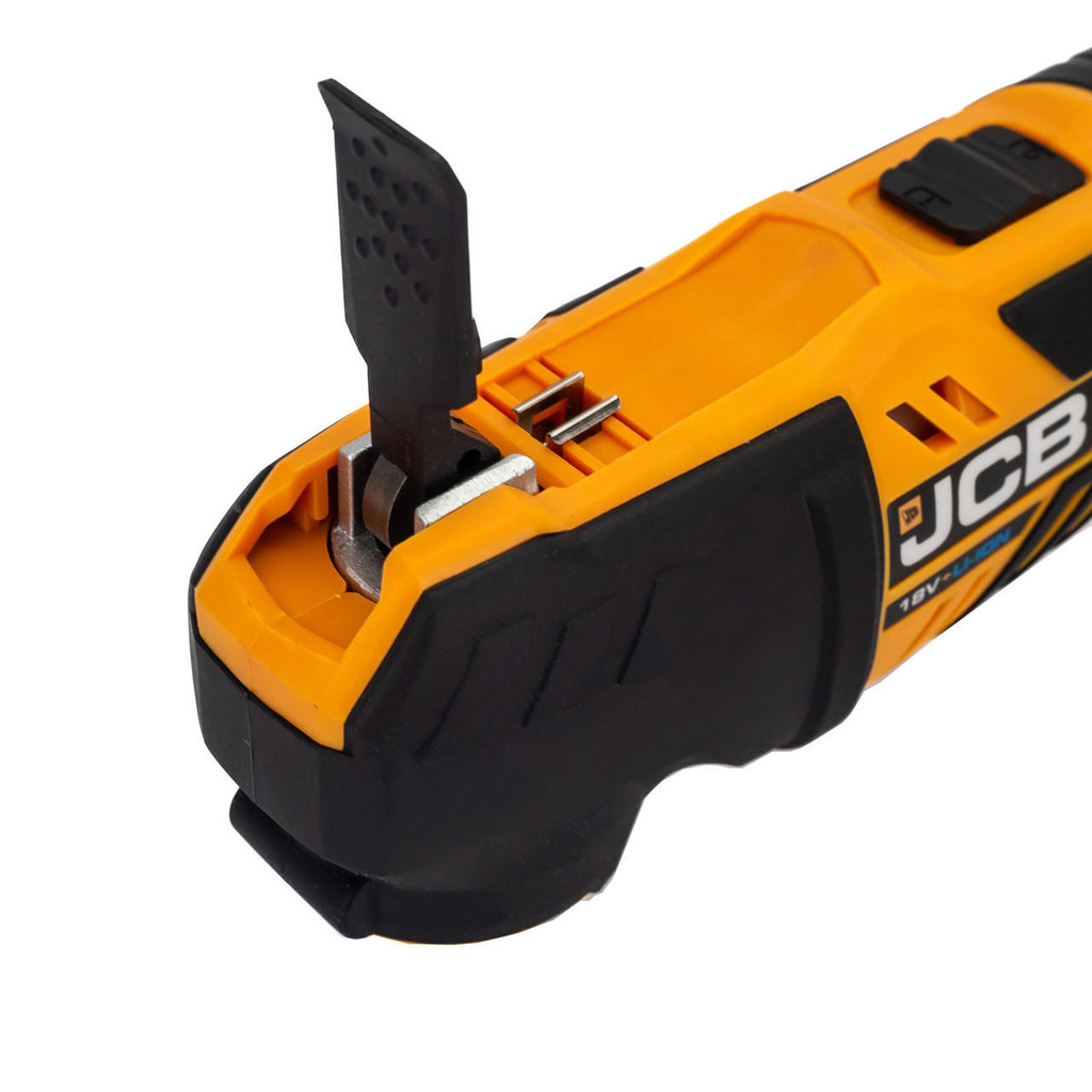 jcb tools JCB 18V Battery Multi-Tool with 2x 2.0ah Batteries in W-Box 136 Power Tool Case | 21-18MT-2-WB
