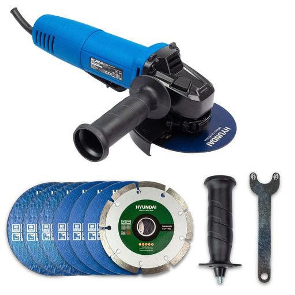 Hyundai 900W Electric Angle Grinder | HYAG900E