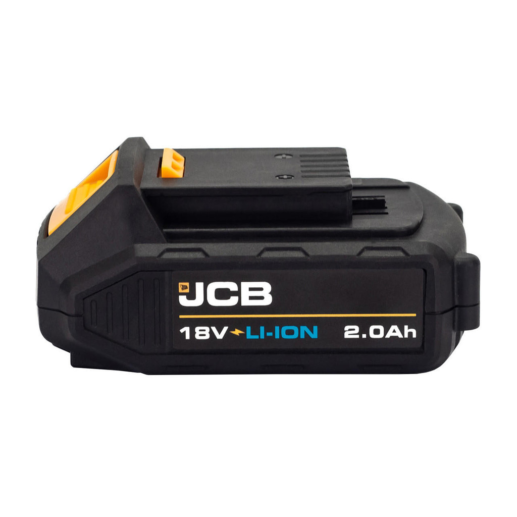 jcb tools JCB 18V 2.0Ah Lithium-ion Battery and 2.4A Fast Charger | 21-20LIBTFC