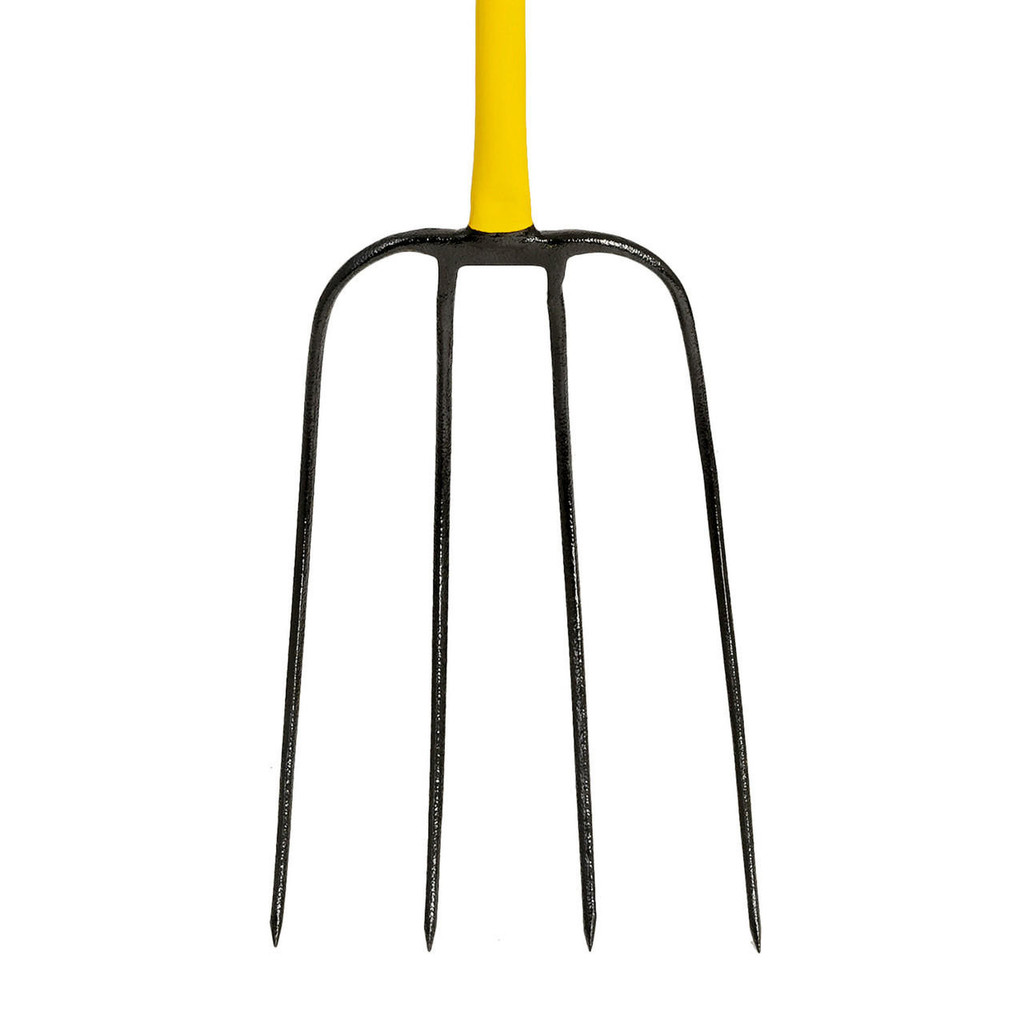 jcb tools JCB Professional Manure Fork 4 Prong T Handle | JCBMF11