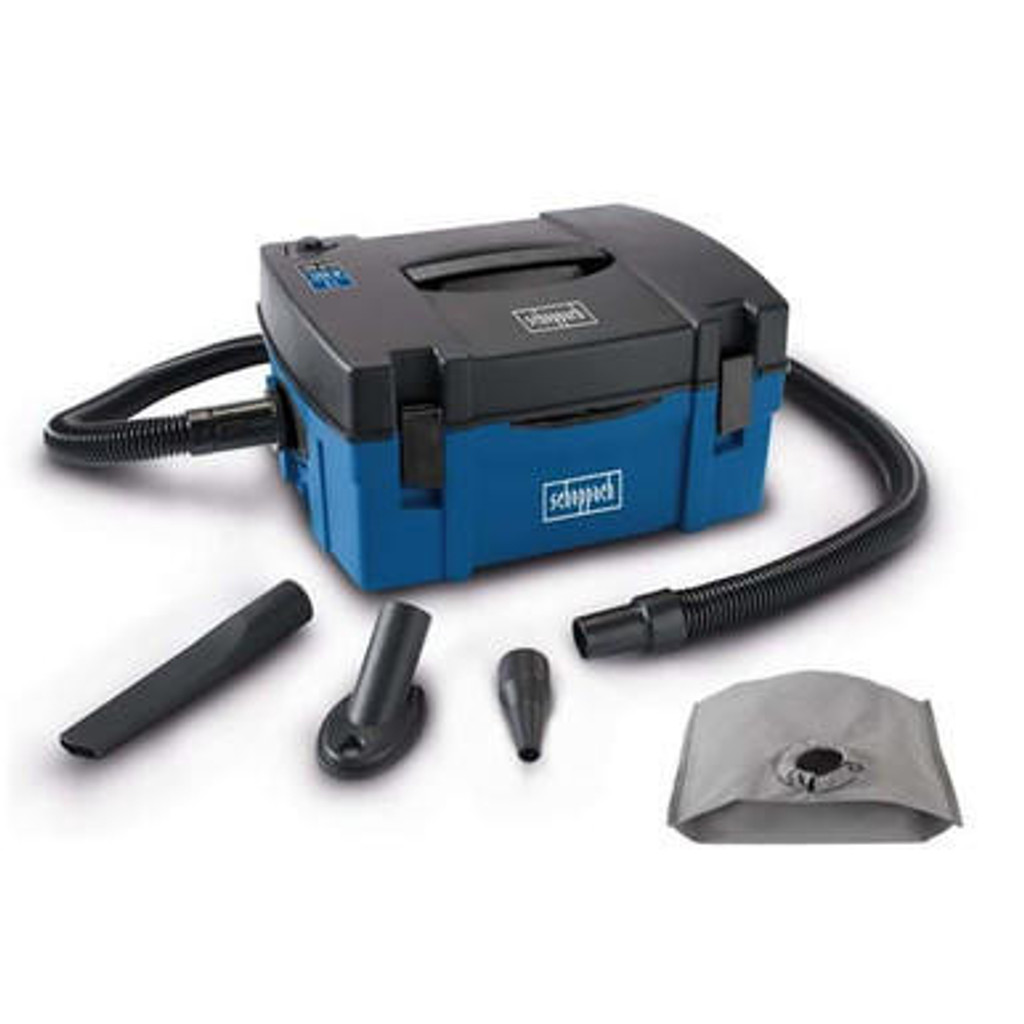 Scheppach 3 in 1 Portable Dust Extractor | HD2P - Full kit
