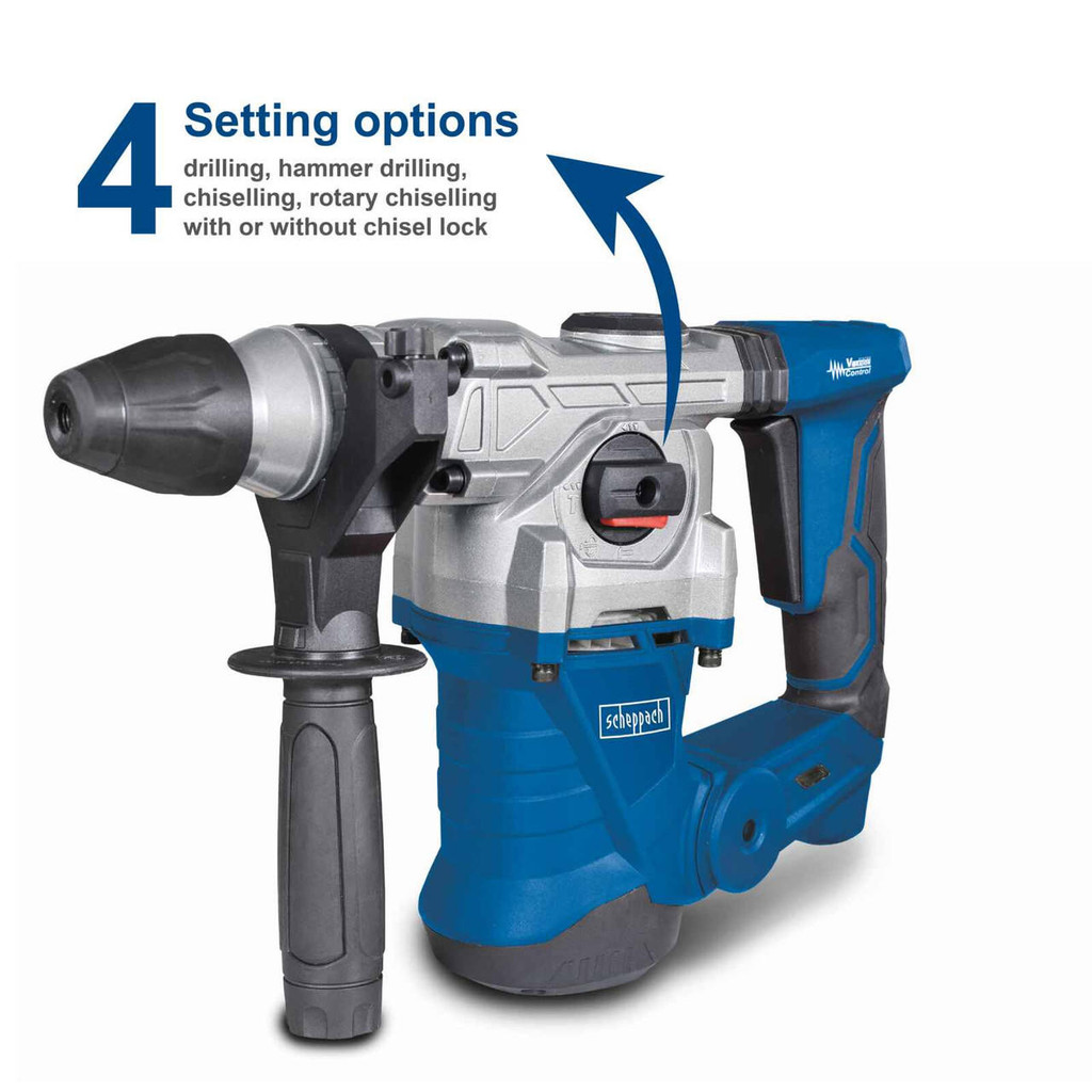 Scheppach 1250W Rotary Hammer Drill | DH1300PLUS