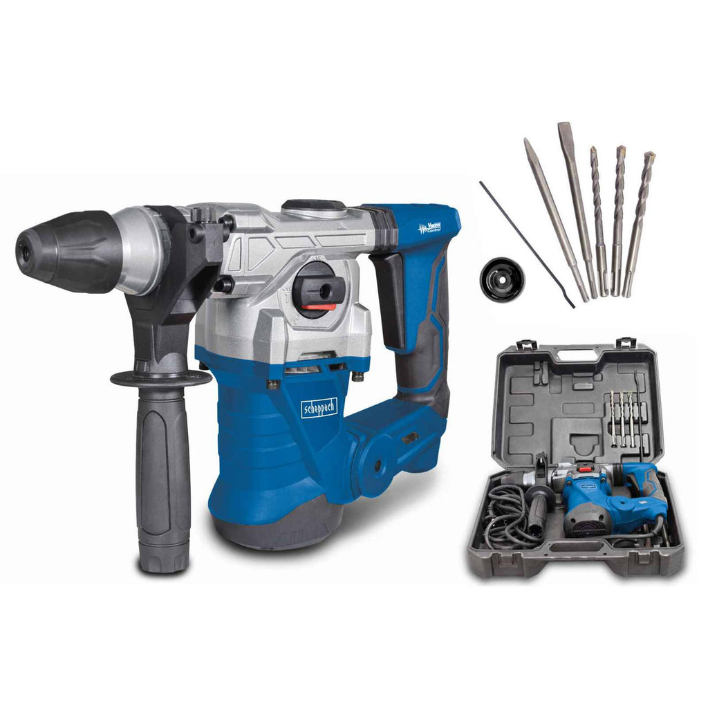 Scheppach 1250W Rotary Hammer Drill | DH1300PLUS