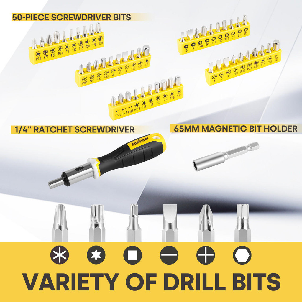 Variety of Drill Bits