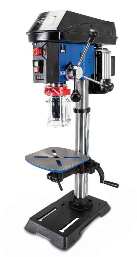 Scheppach 550W Variable Speed Bench Drill Press with Laser Guide & Work Light | DP18