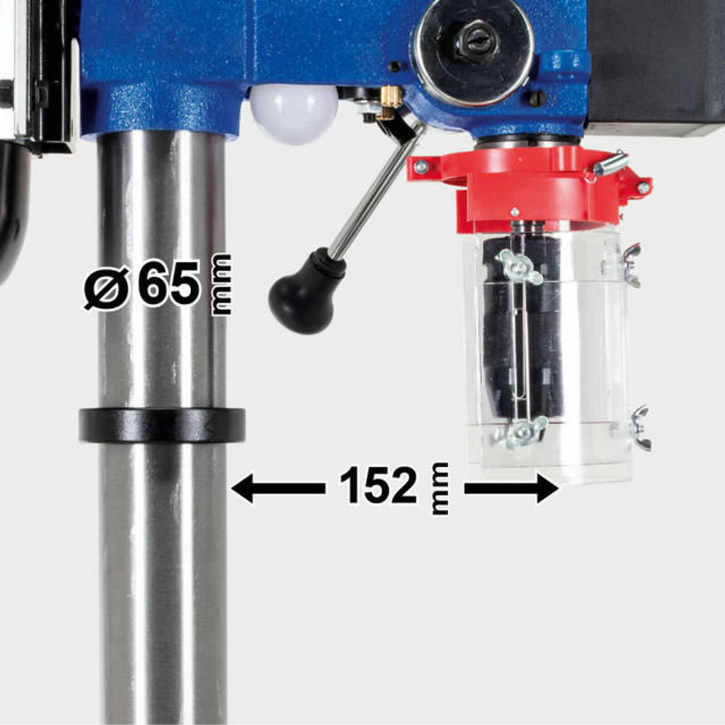 Scheppach 550W Variable Speed Bench Drill Press with Laser Guide & Work Light | DP18