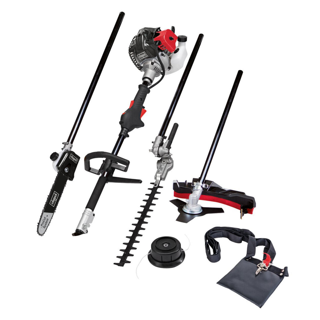 Scheppach 4-in-1 Petrol Multi-Tool (32.6 cc) 1.22 HP 2-Stroke Engine | MFH3300-4P