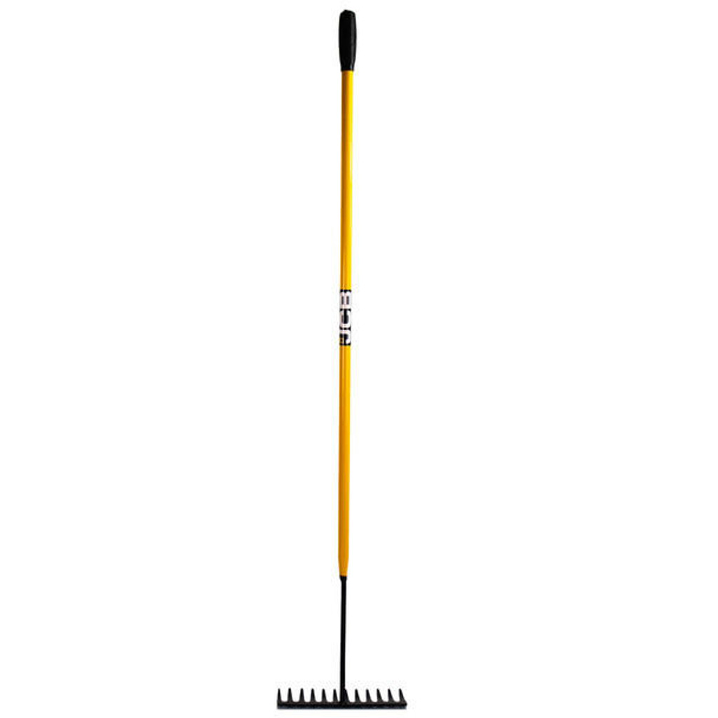 Wide Coverage, Efficient Design: Featuring a 300mm wide head with an 80mm lift, this rake efficiently manipulates soil, providing superior coverage for various gardening needs.