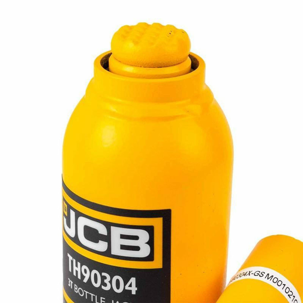 JCB 3 Tonne Automotive Hydraulic Bottle Jack, 363mm Maximum Lift | JCB-TH90304