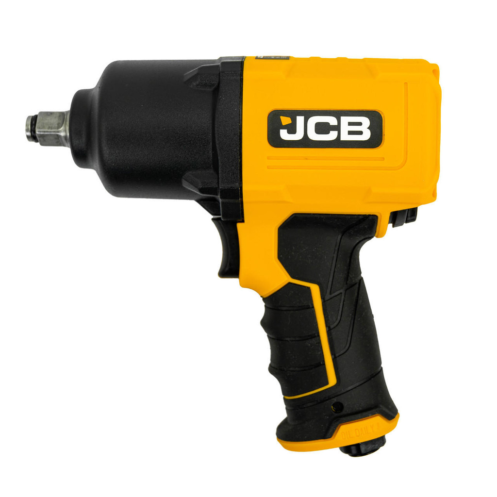 JCB ½” Square Drive Air Impact Wrench with Socket Set, 1450Nm Max Working Torque | JCB-RP9510-KIT